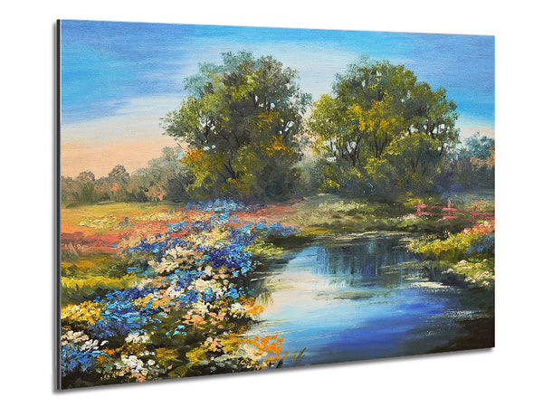 The Little River Trail Metal Print