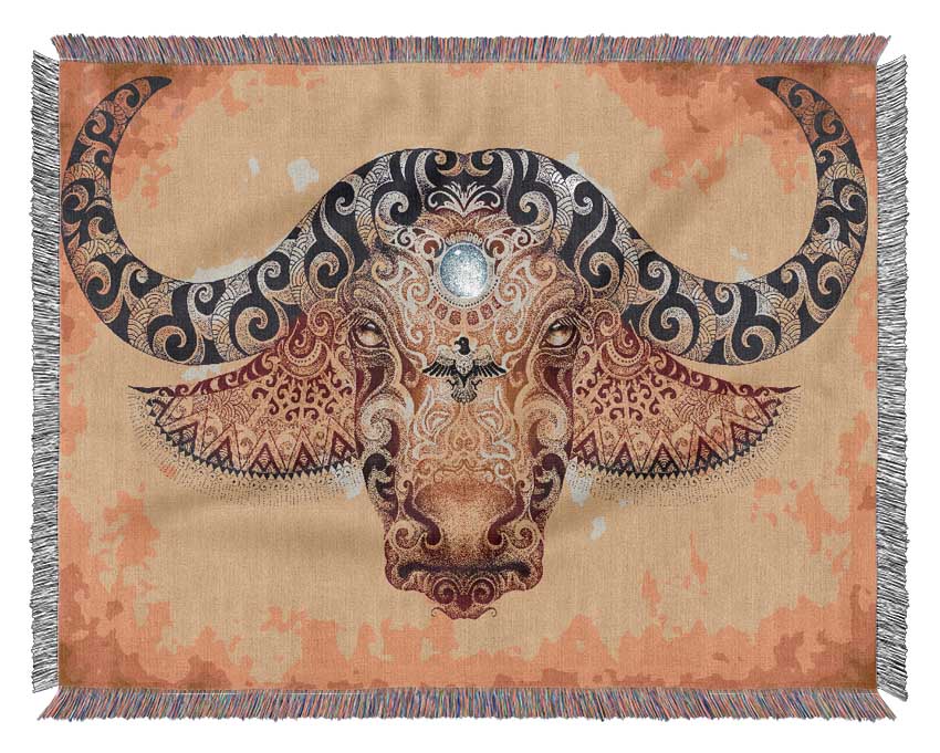 The Ethnic Ox Woven Blanket