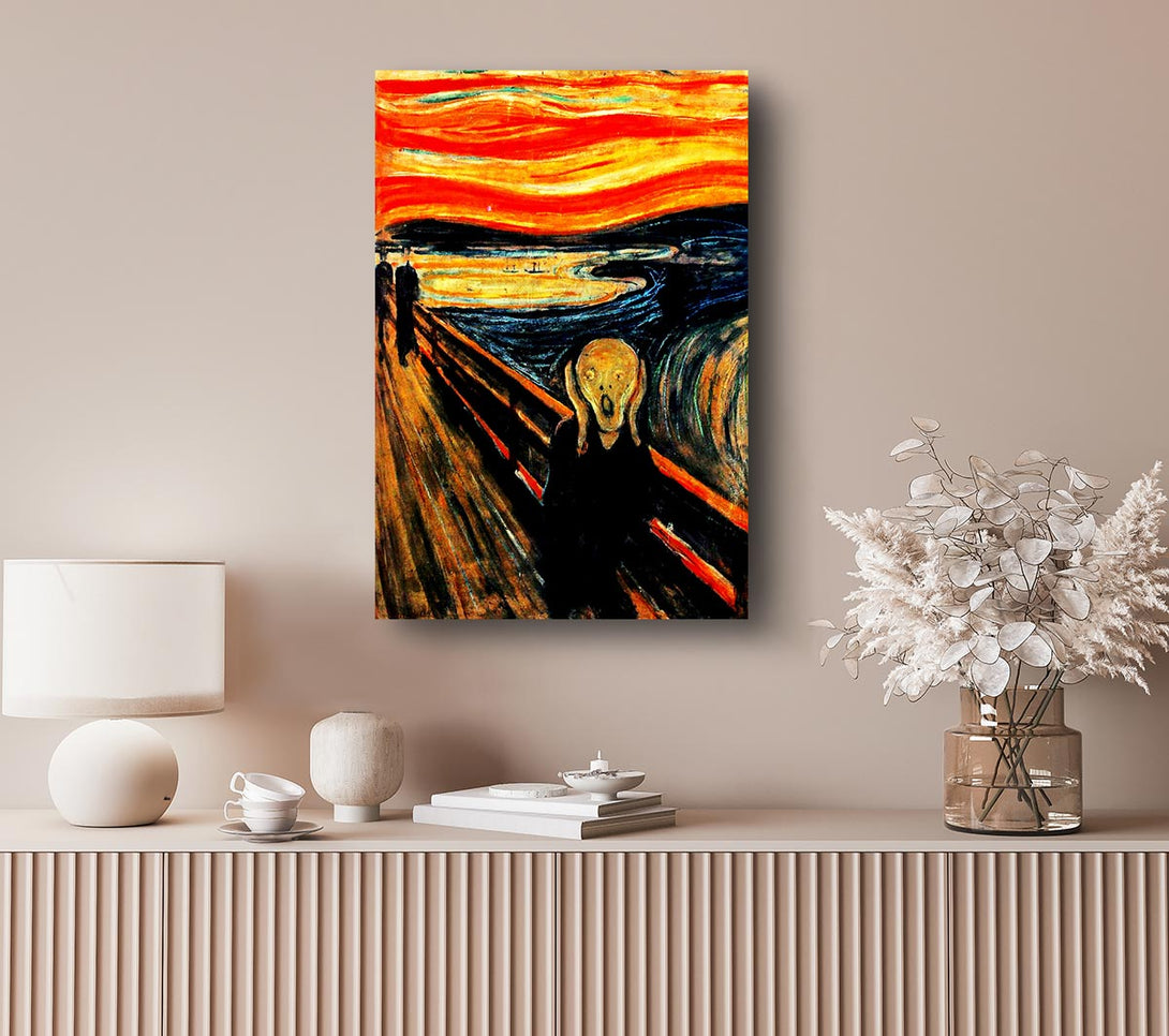 A Canvas Print of Edvard Munch The Scream Canvas Print