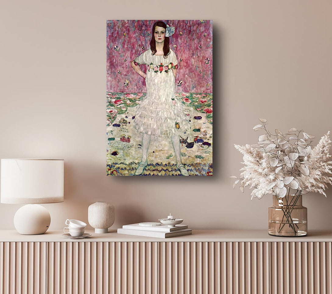  A Canvas Print of Klimt Eugenia Primavesi Canvas Wall Art
