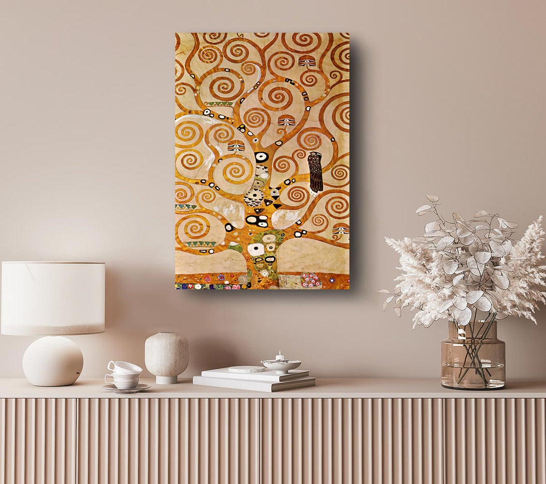  A Canvas Print of Klimt Frieze 2 Canvas Print