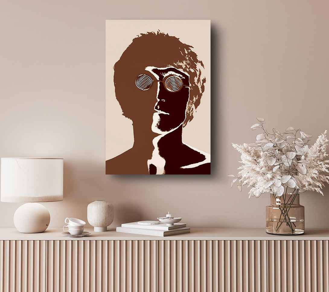  A Canvas Print of John Lennon Canvas Wall Art