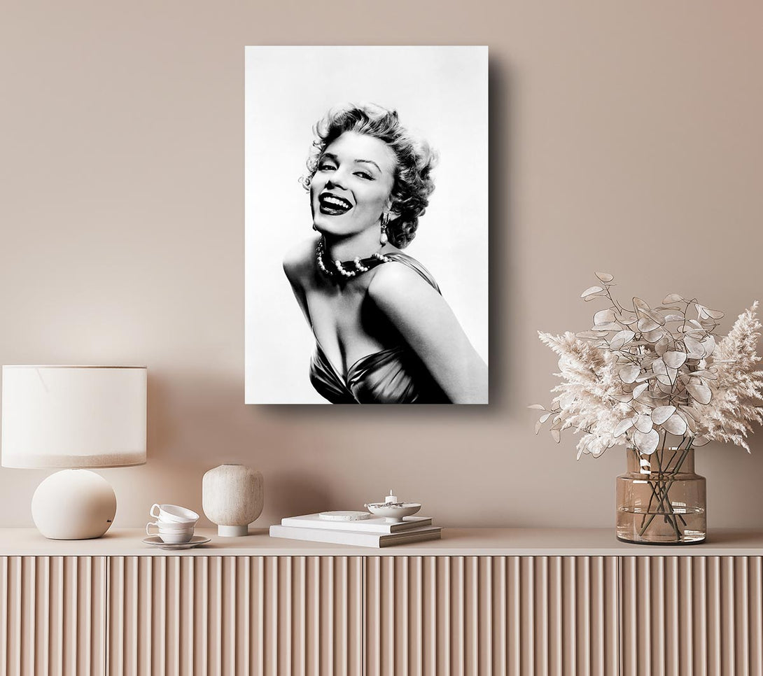  A Canvas Print of Just Marilyn Canvas Art