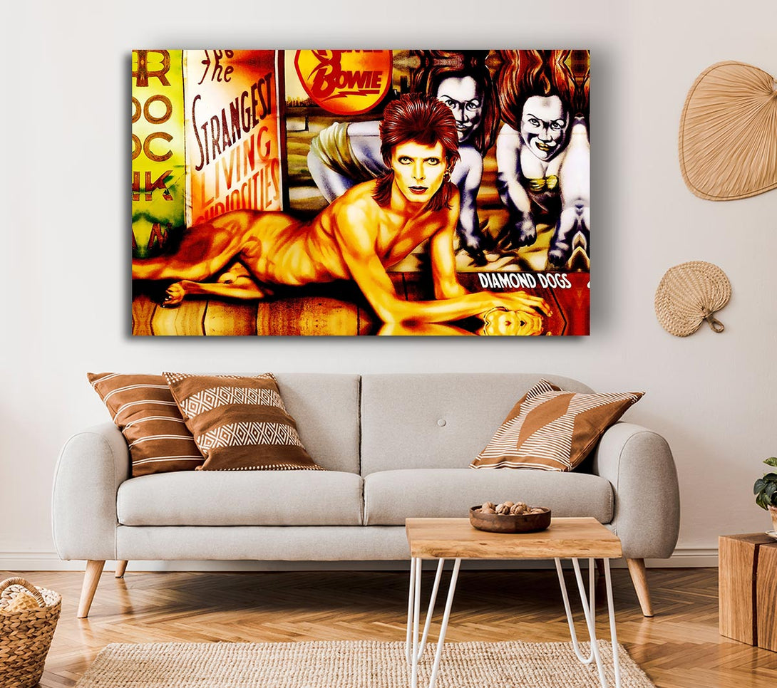  A Canvas Print of David Bowie Diamond Dogs Canvas Print