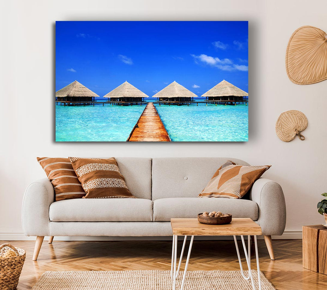  A Canvas Print of Lovers Retreat Canvas Wall Art