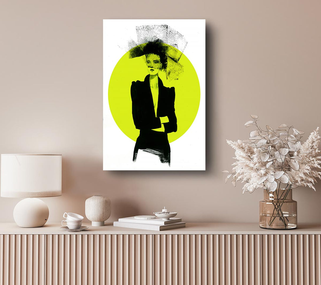  A Canvas Print of Designer Elegance Canvas Print