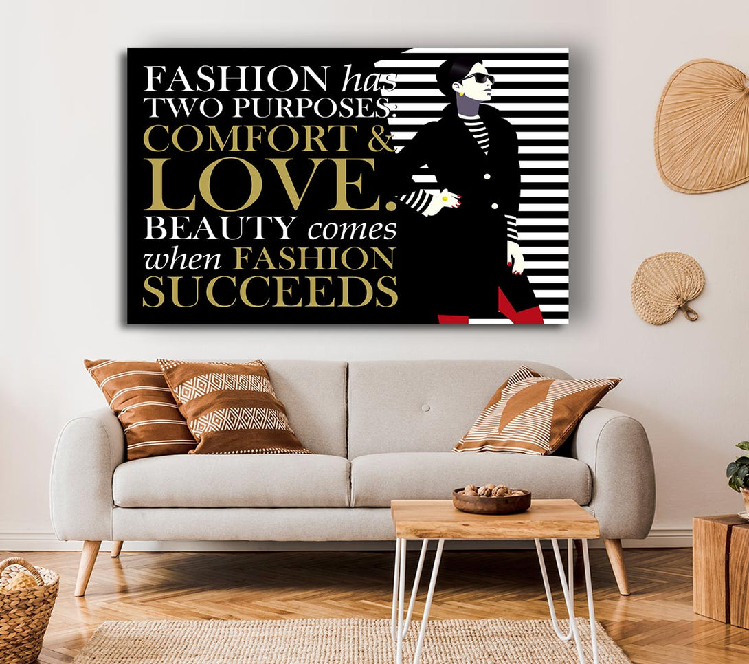  A Canvas Print of Comfort And Love Canvas Art