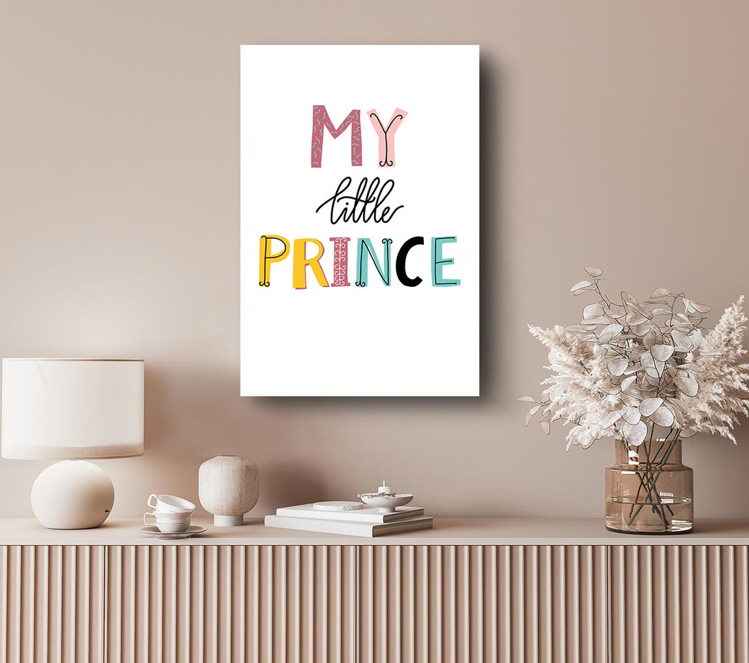  A Canvas Print of My Little Prince Canvas Wall Art