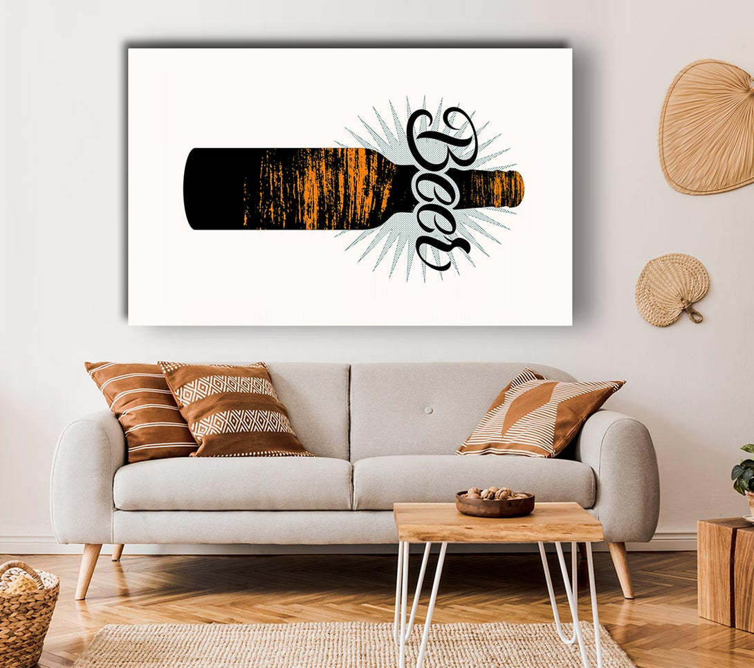  A Canvas Print of Beer Time 1 Canvas Print