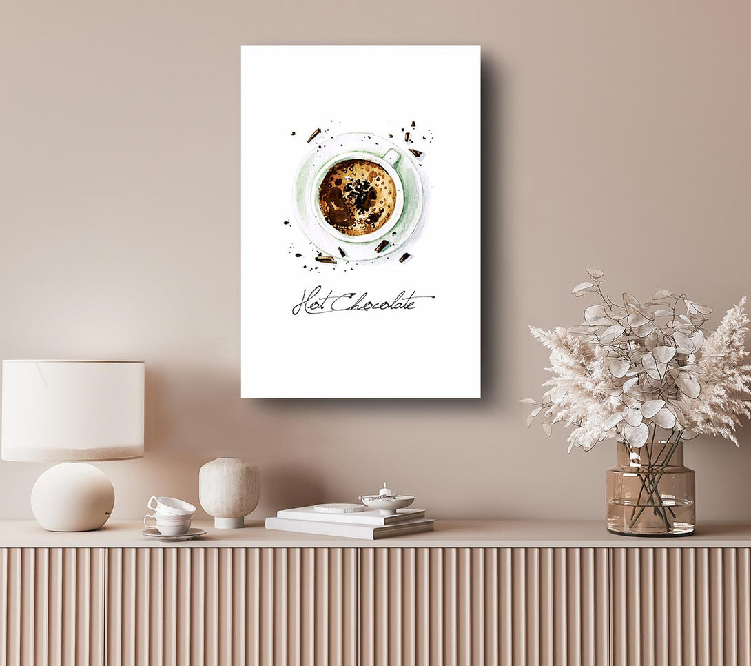  A Canvas Print of Hot Chocolate Canvas Wall Art