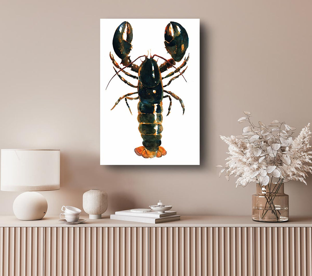  A Canvas Print of Lobster Canvas Art