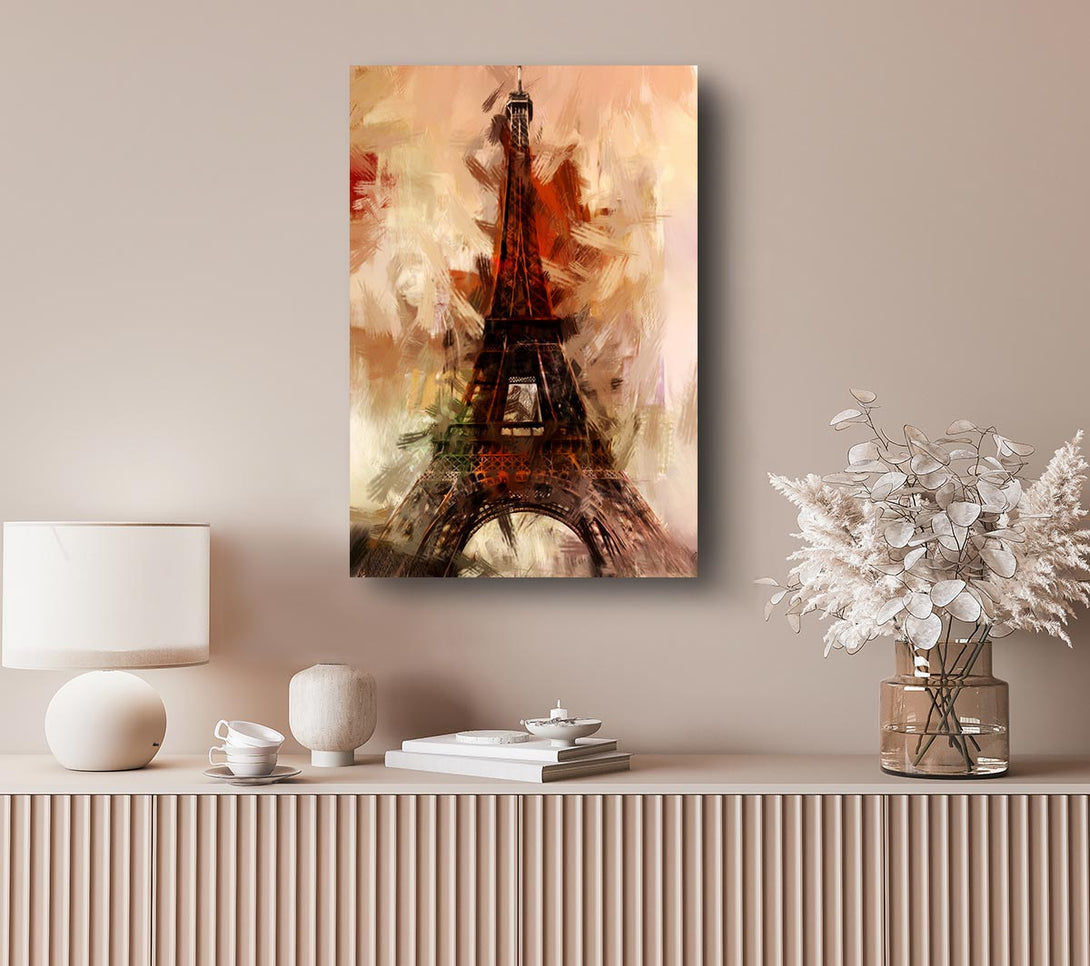  A Canvas Print of Eiffel Tower 1 Canvas Art