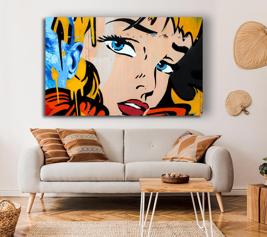  A Canvas Print of Looking Through You Canvas Wall Art