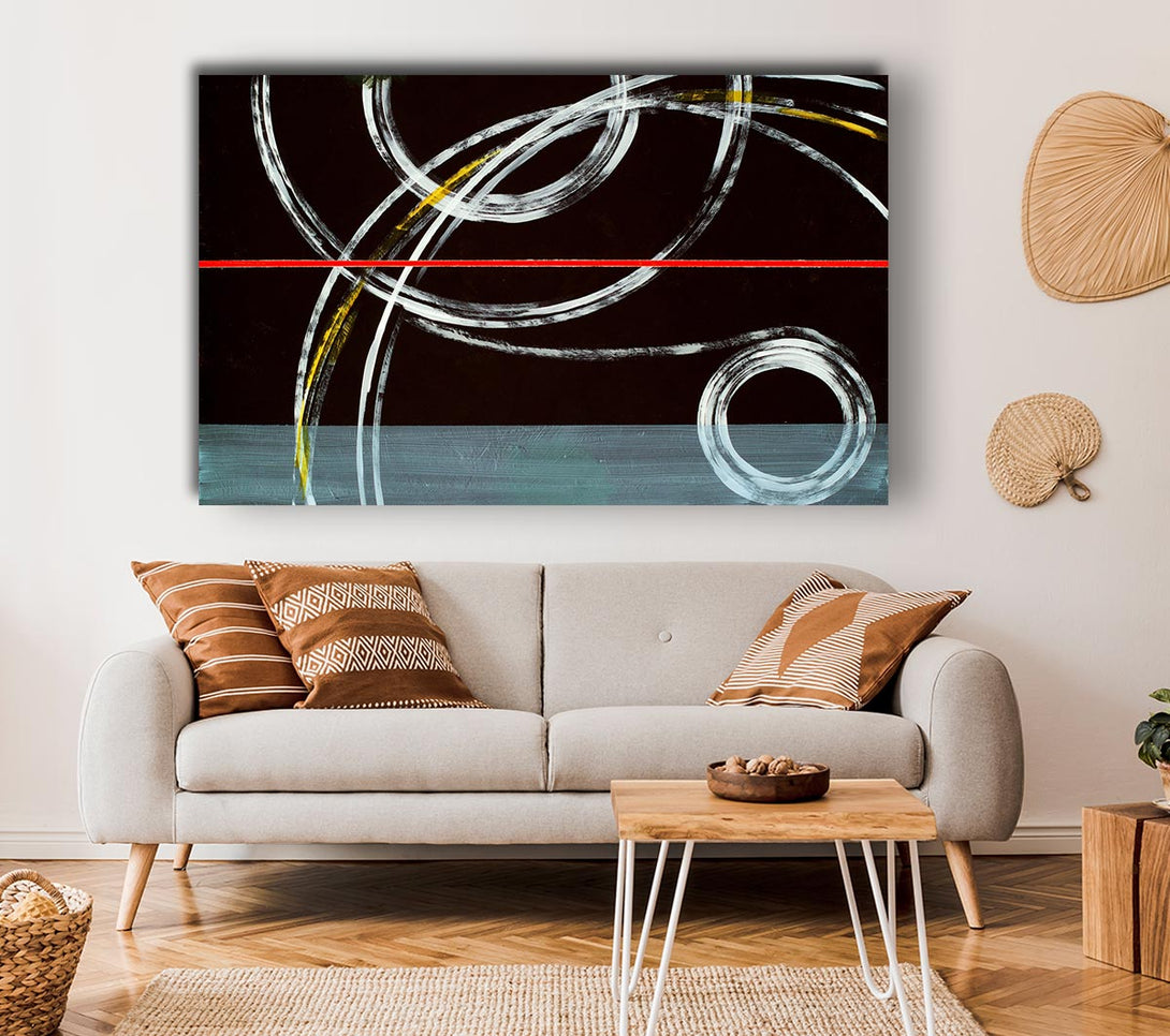  A Canvas Print of Circles Of Time 2 Canvas Art