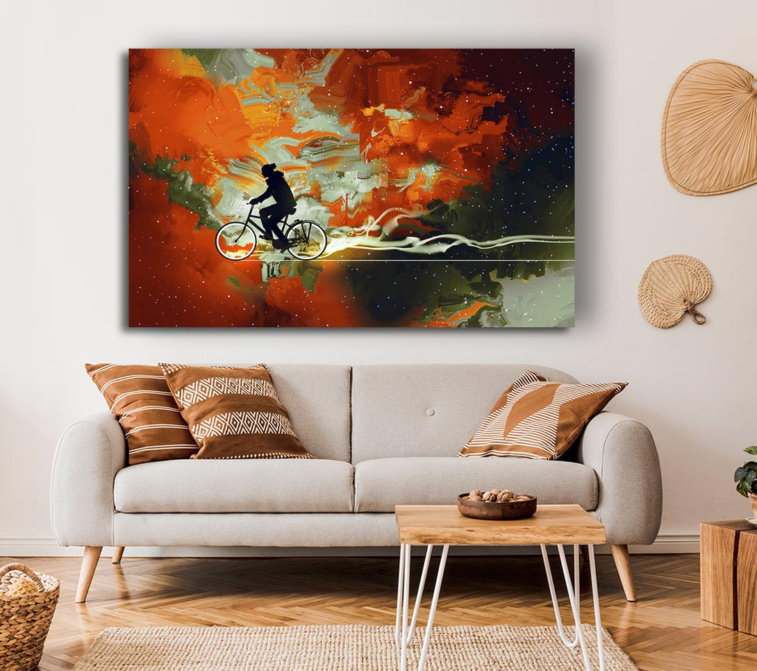  A Canvas Print of Space And Time Canvas Art