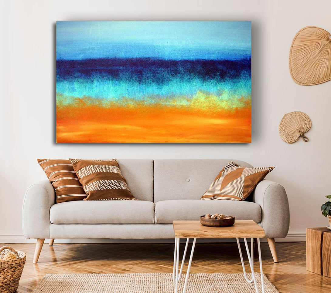  A Canvas Print of Fire Sands Canvas Wall Art