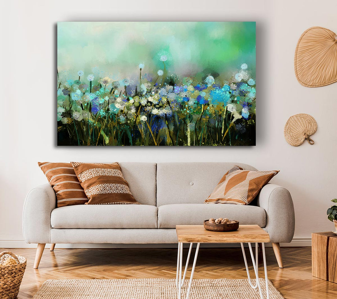  A Canvas Print of Flower Sparkle Canvas Art