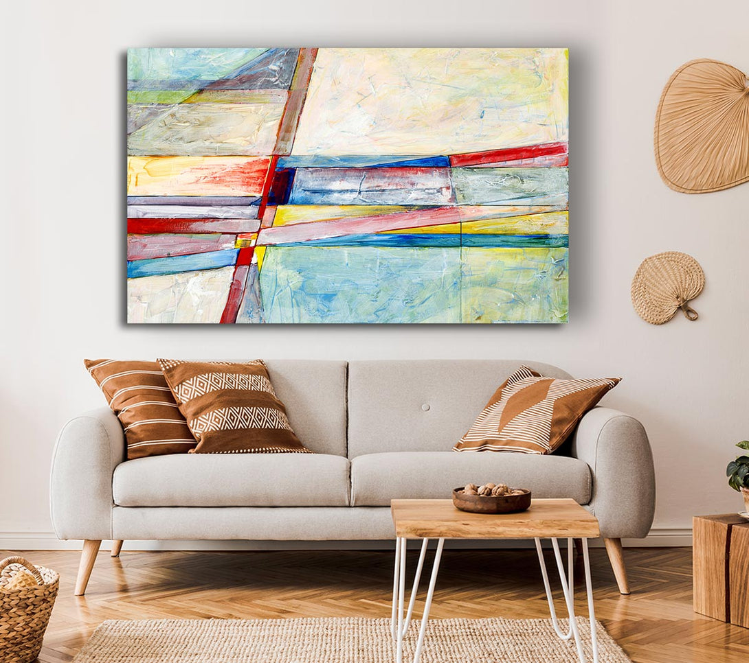  A Canvas Print of Lines Of Time Canvas Print