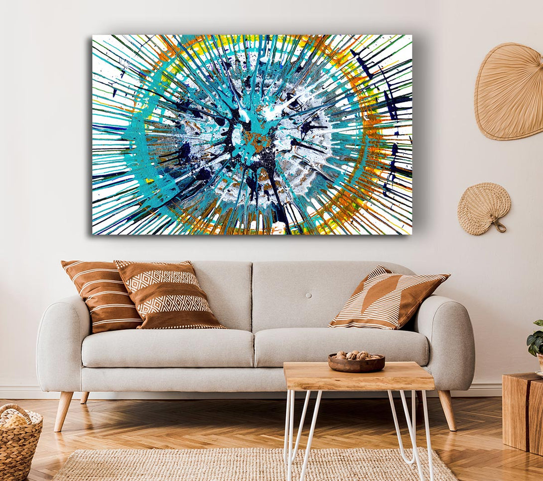  A Canvas Print of Star Explosion 3 Canvas Print