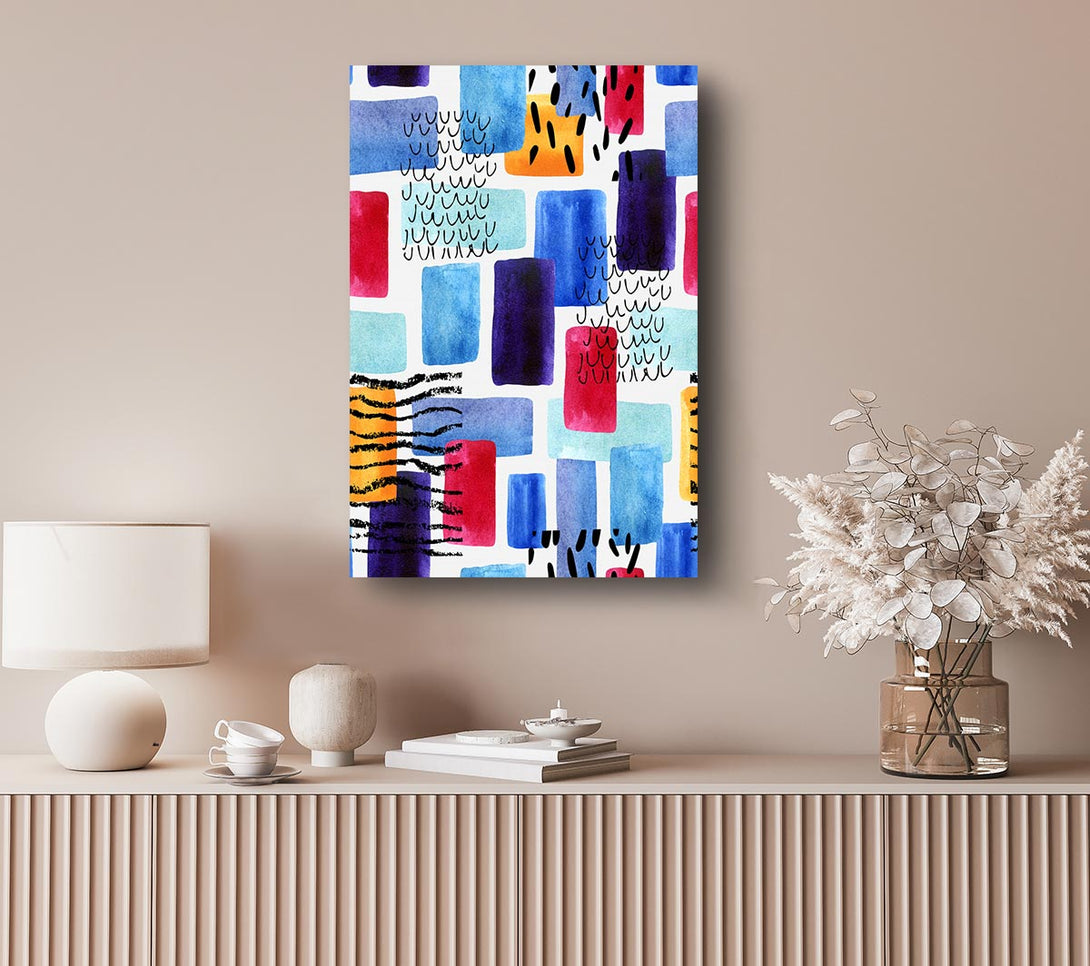  A Canvas Print of Birds In The Trees Canvas Print