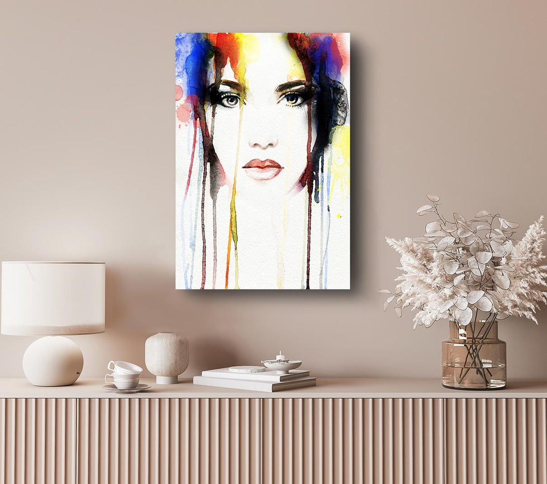  A Canvas Print of Unicorn Hair Canvas Wall Art