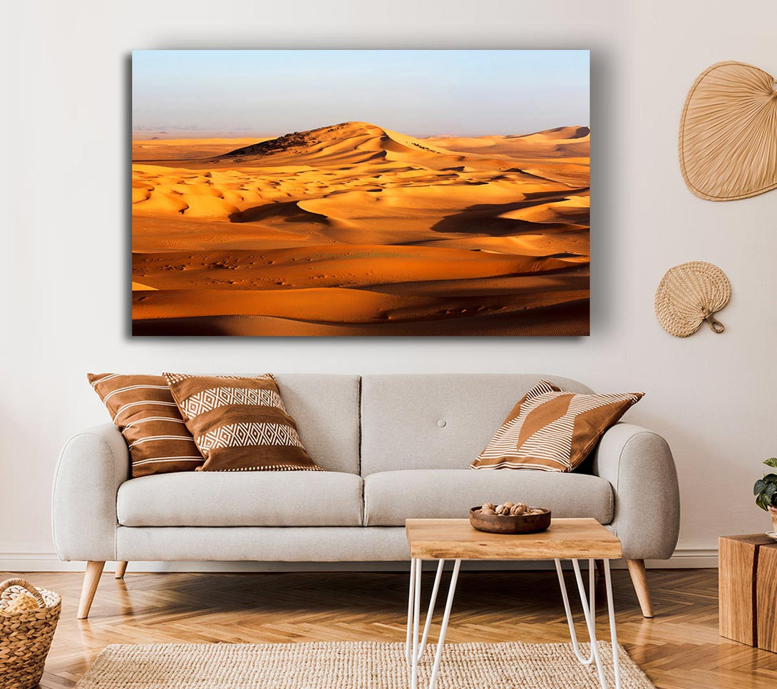  A Canvas Print of Desert Mound Canvas Art