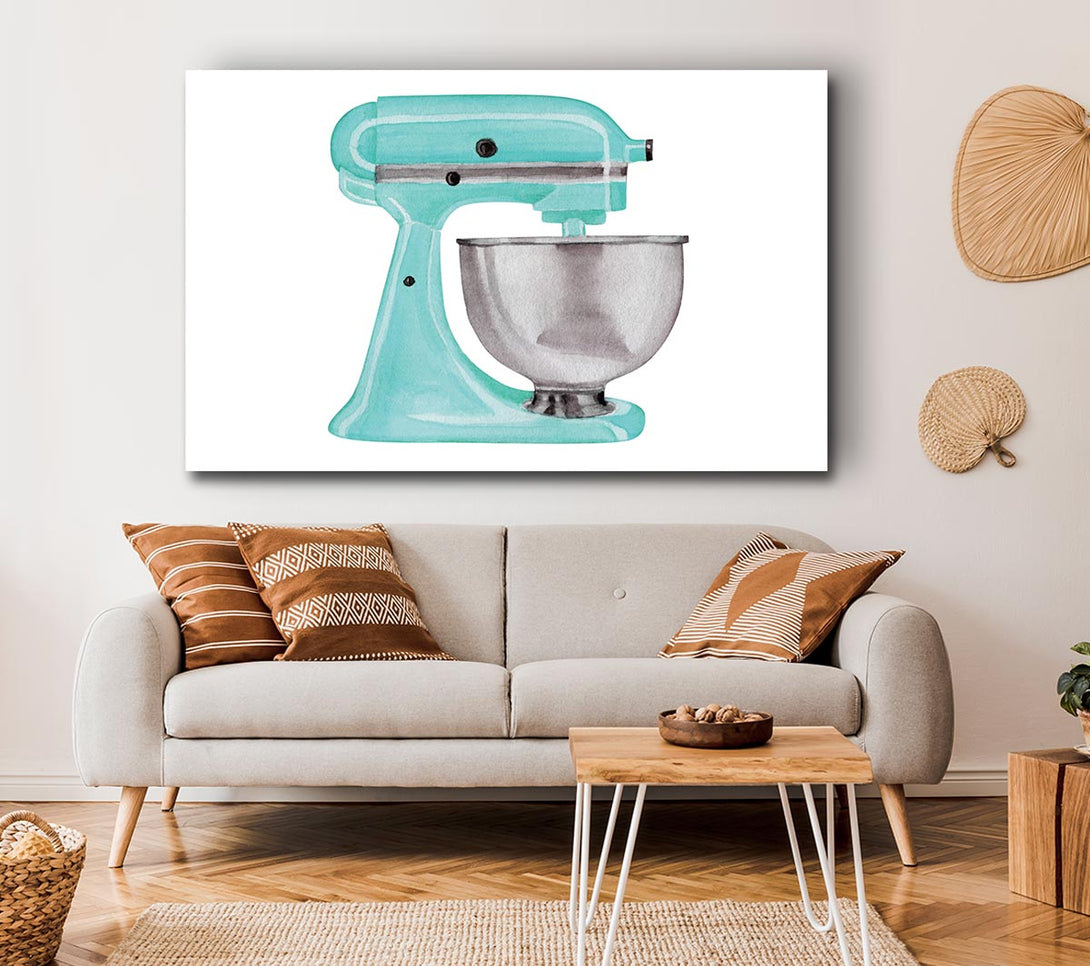  A Canvas Print of Food Mixer Canvas Art