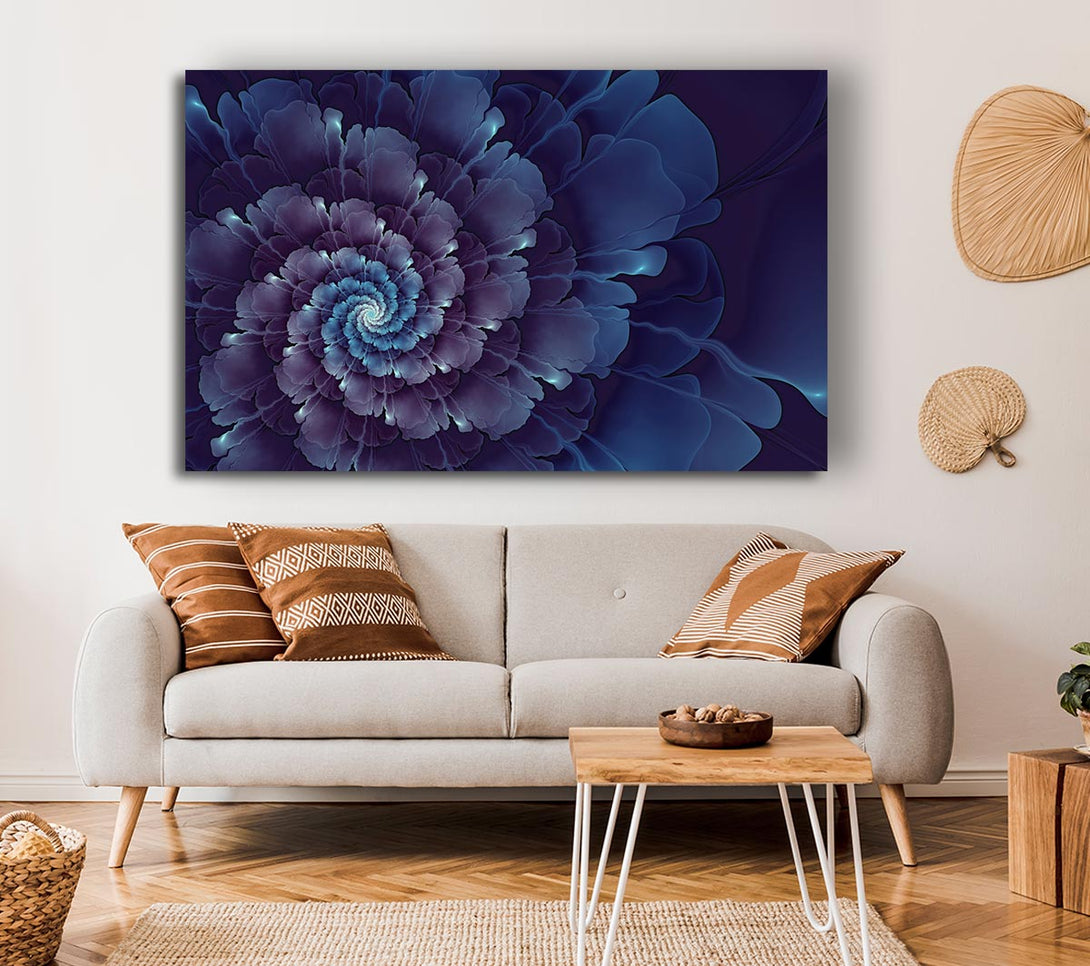  A Canvas Print of The Swirl Of Petals Canvas Art
