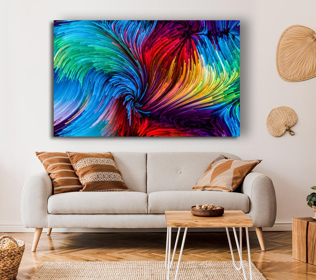  A Canvas Print of Strong Lines Of Circulation Canvas Print
