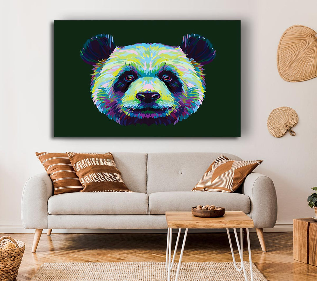 A Canvas Print of The Panda Head Canvas Wall Art