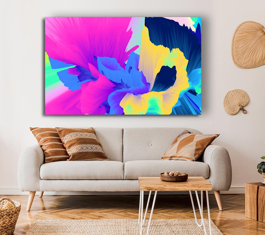  A Canvas Print of The Colour Washout Canvas Print