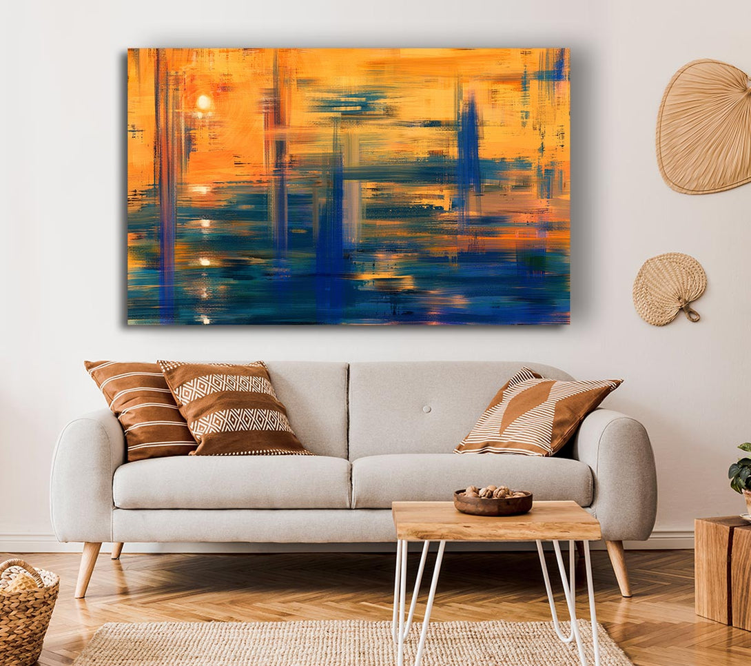  A Canvas Print of The Sunrise Opening Canvas Wall Art