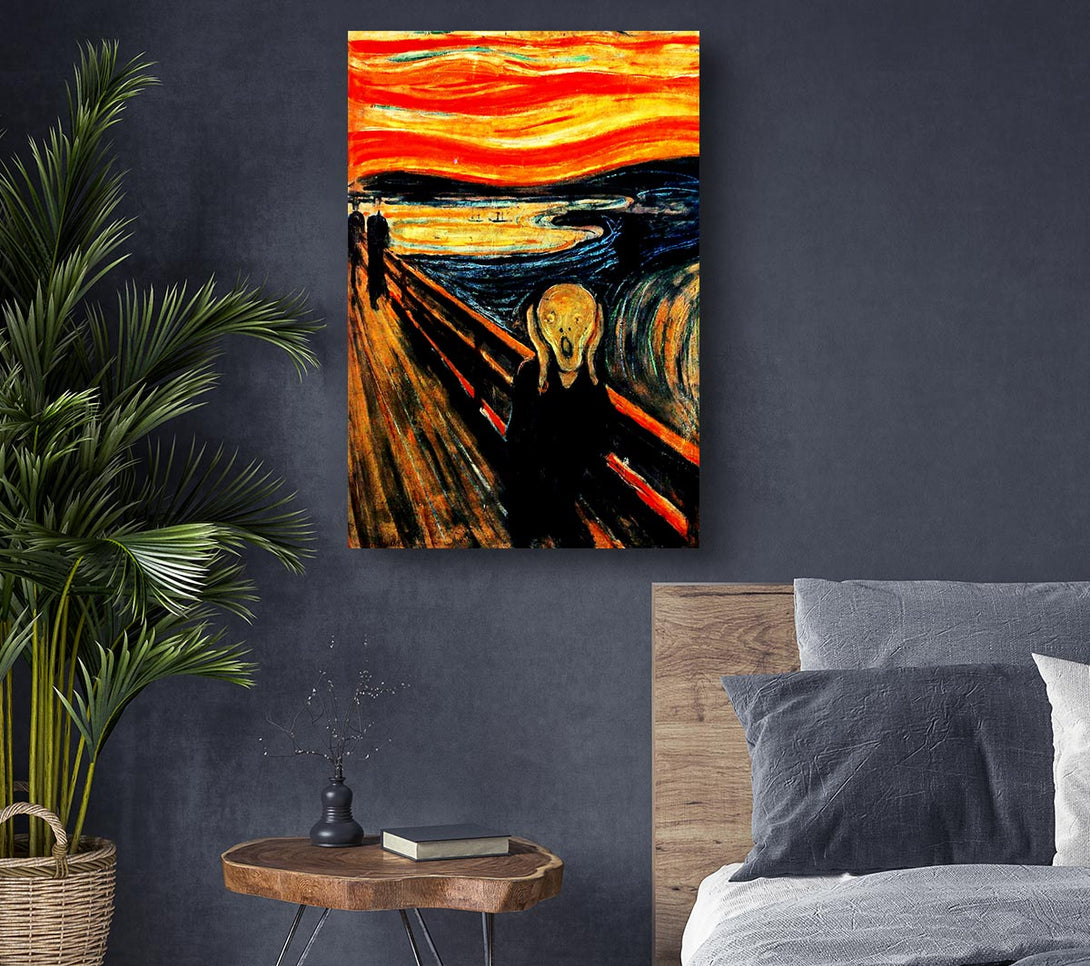 A Canvas Print of Edvard Munch The Scream Canvas Print