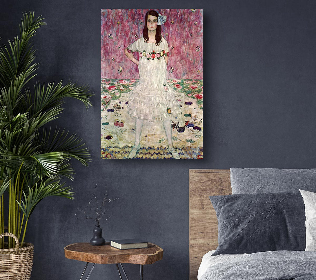  A Canvas Print of Klimt Eugenia Primavesi Canvas Wall Art