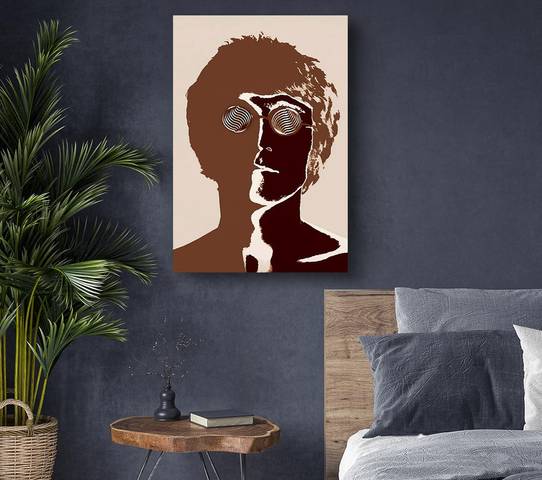  A Canvas Print of John Lennon Canvas Wall Art