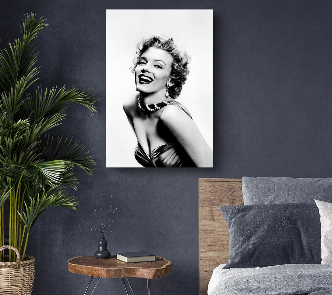  A Canvas Print of Just Marilyn Canvas Art
