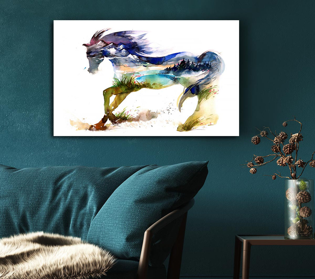  A Canvas Print of Horse Dreams Canvas Wall Art