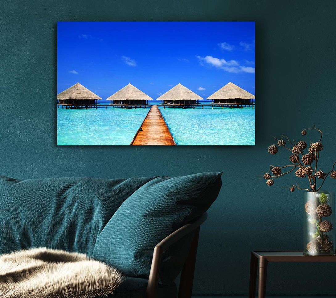  A Canvas Print of Lovers Retreat Canvas Wall Art