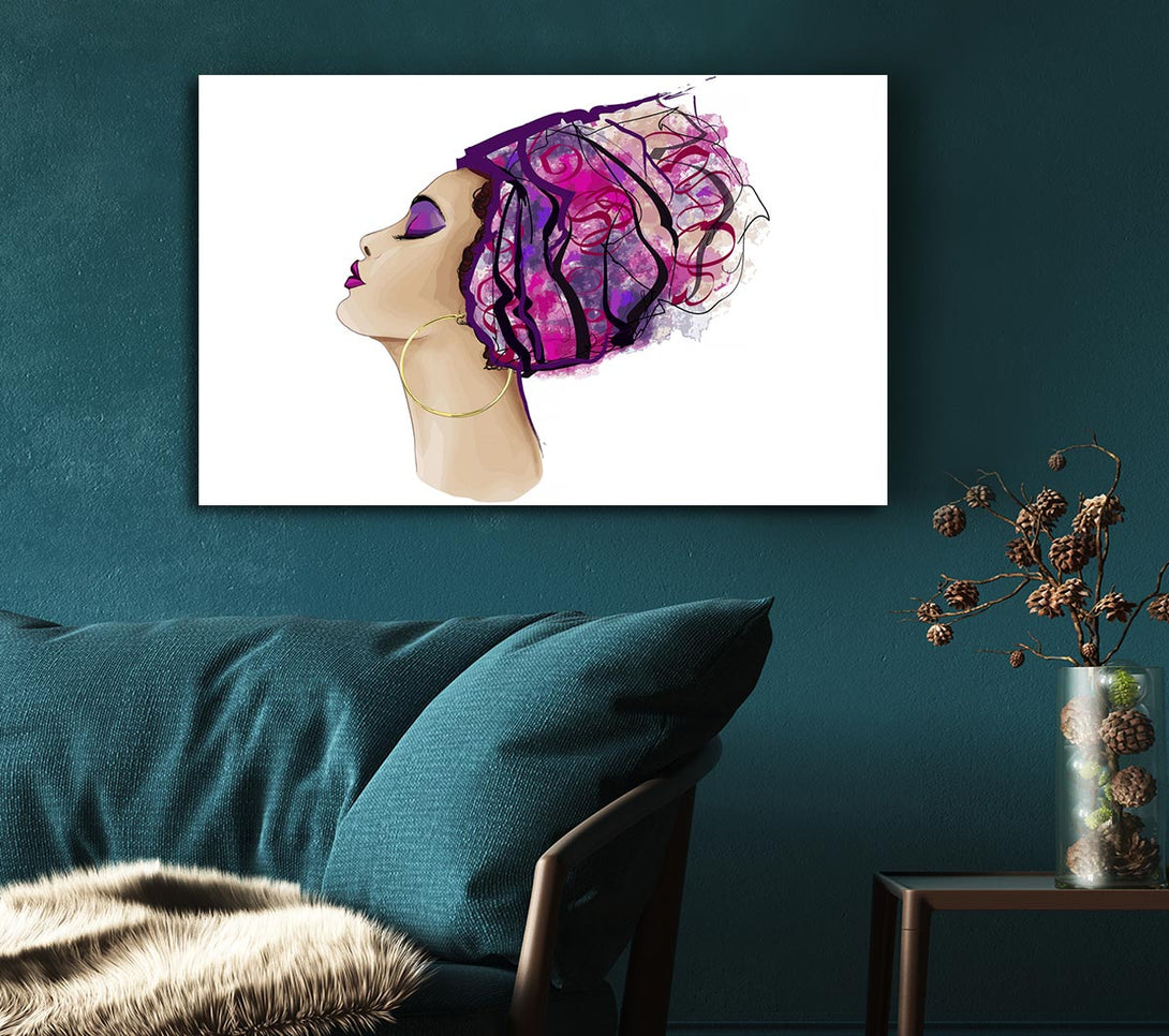  A Canvas Print of African Tribal Art 30 Canvas Art
