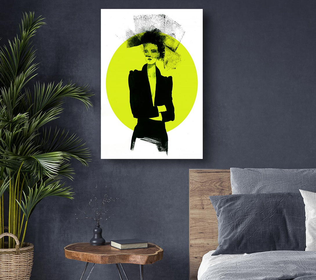 A Canvas Print of Designer Elegance Canvas Print