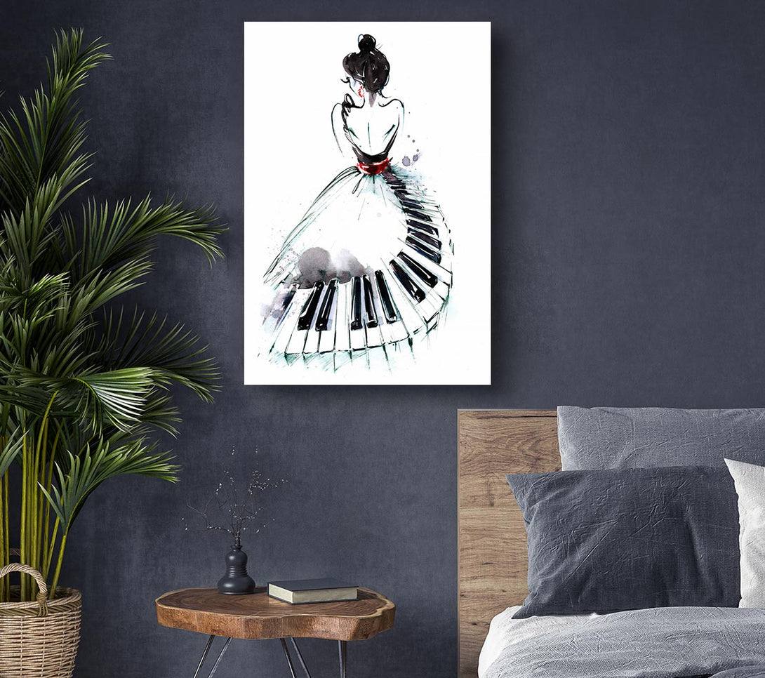 A Canvas Print of Musical Taste Canvas Art
