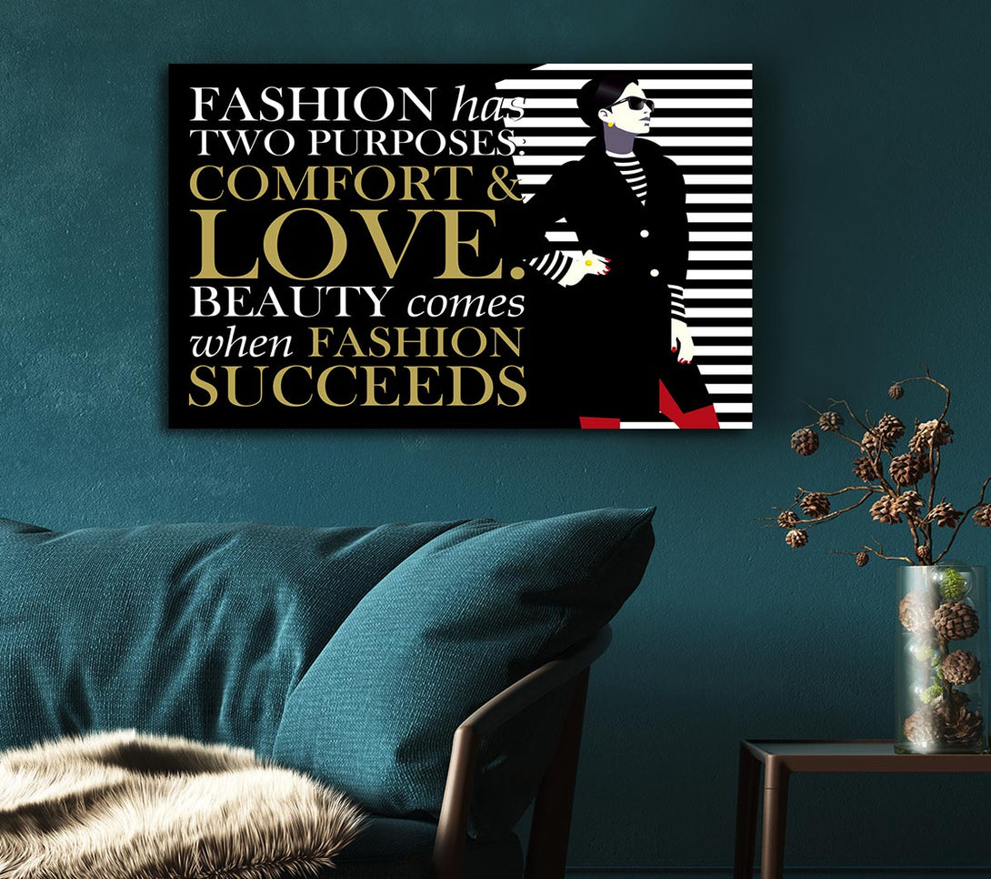  A Canvas Print of Comfort And Love Canvas Art