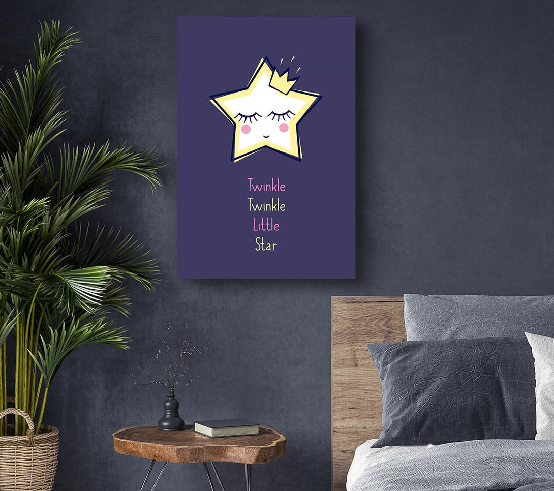  A Canvas Print of Twinkle Twinkle Canvas Wall Art