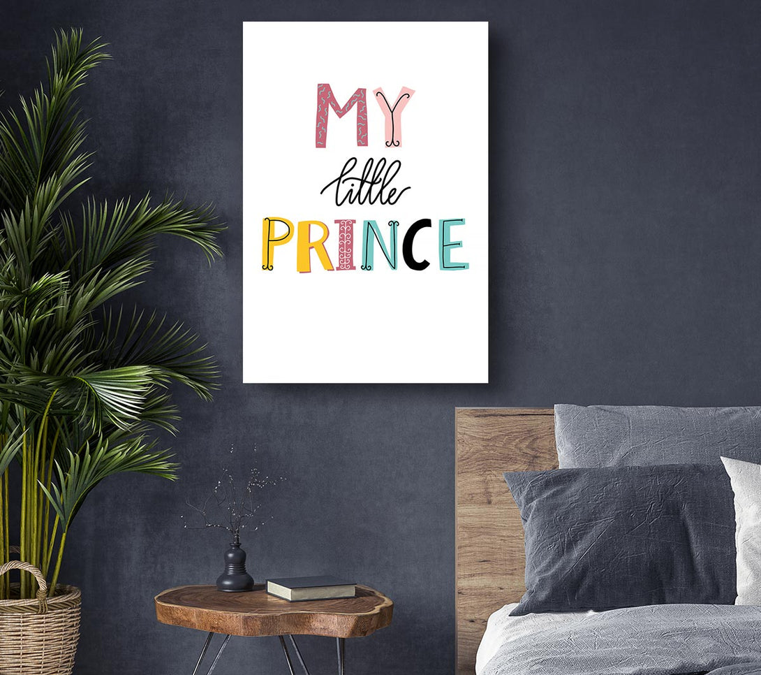 A Canvas Print of My Little Prince Canvas Wall Art