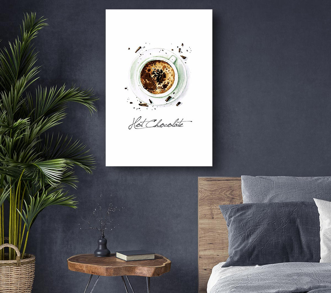  A Canvas Print of Hot Chocolate Canvas Wall Art