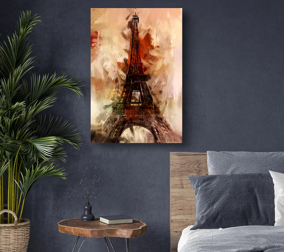  A Canvas Print of Eiffel Tower 1 Canvas Art