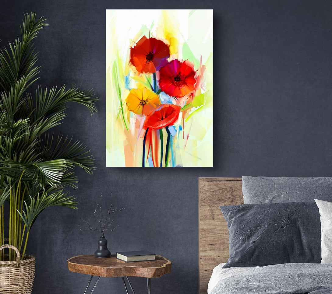 A Canvas Print of Poppy Wonder Canvas Print