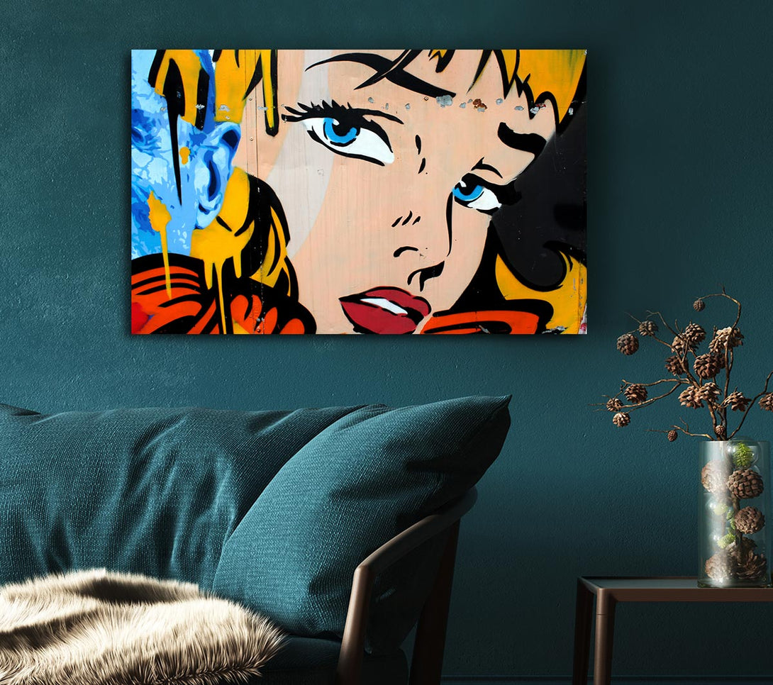  A Canvas Print of Looking Through You Canvas Wall Art