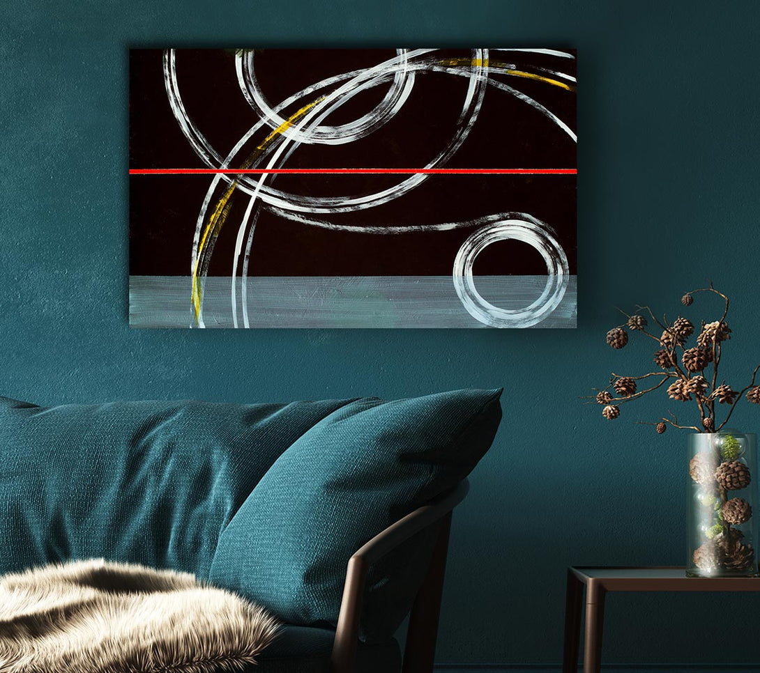  A Canvas Print of Circles Of Time 2 Canvas Art