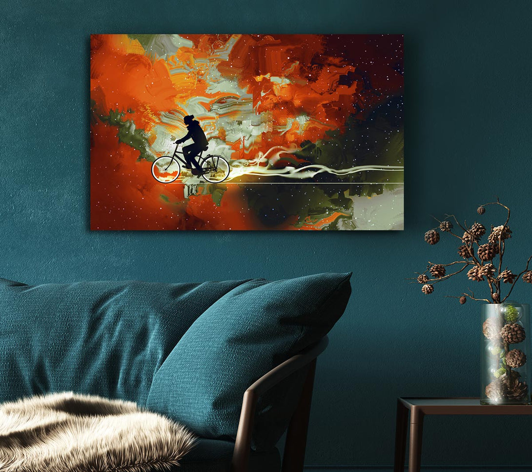  A Canvas Print of Space And Time Canvas Art
